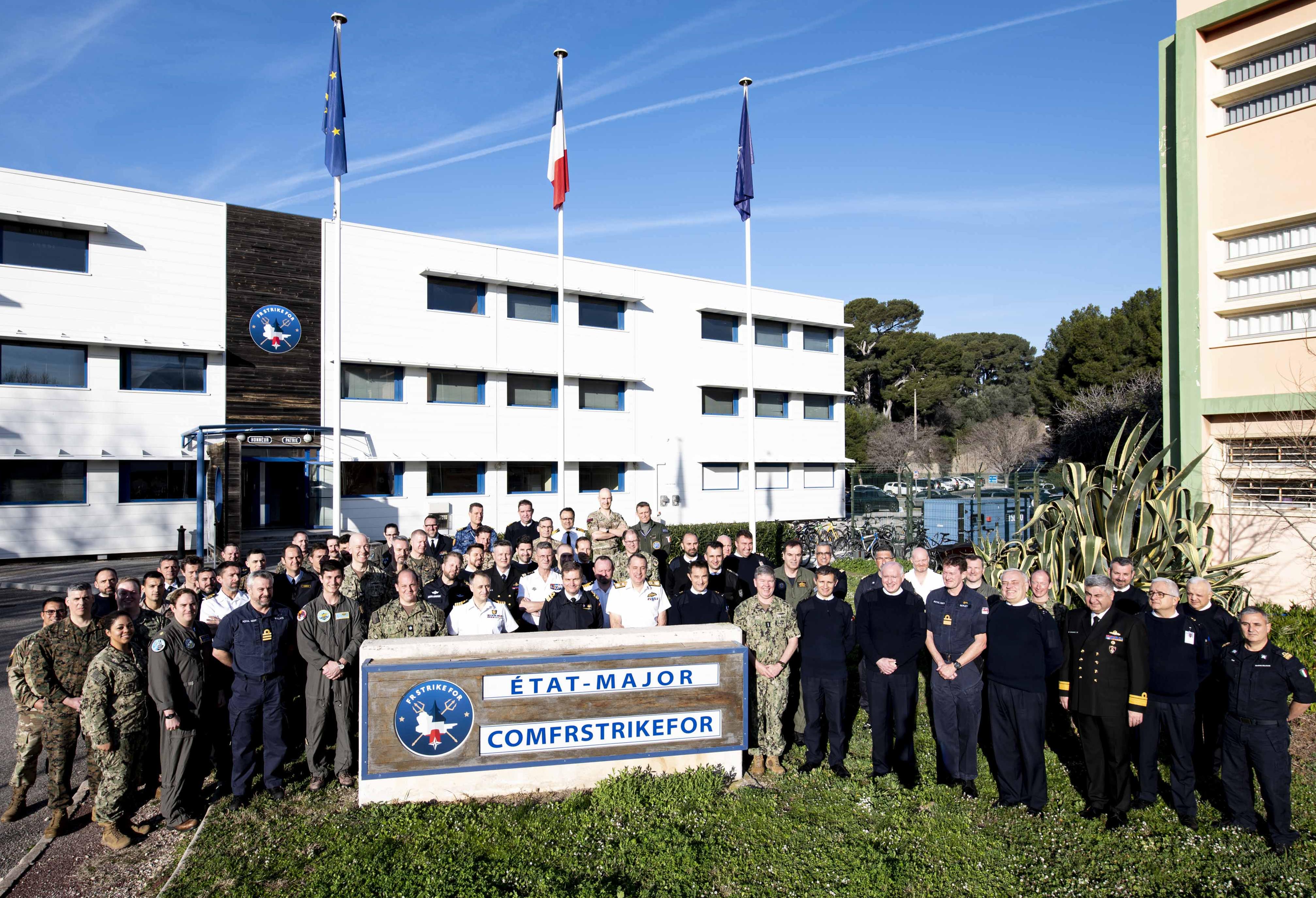 La Marine nationale a accueilli le Maritime Strike Forces Forum de l’OTAN